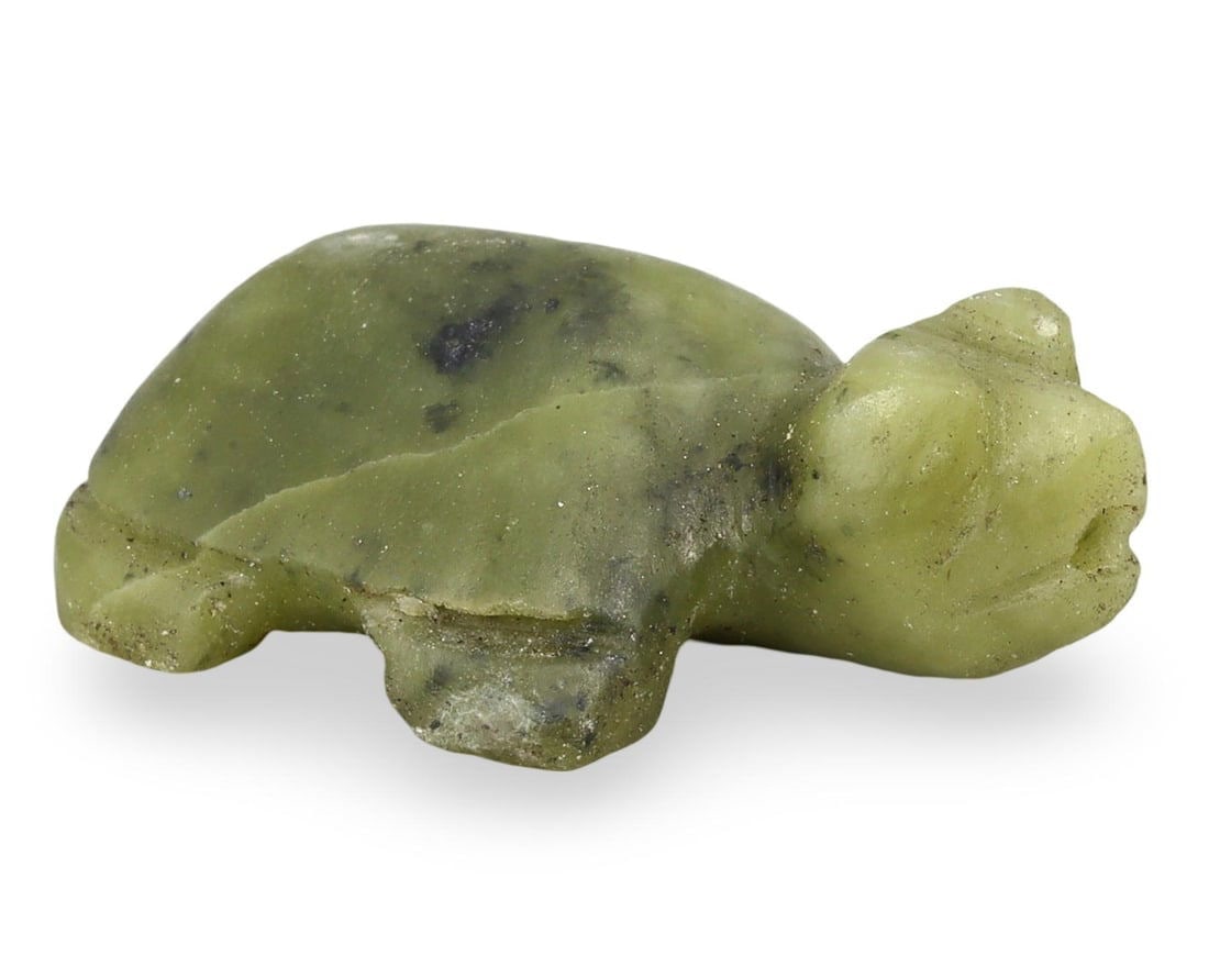 Ancient Burmese Pagan Period Pyu Zoomorphic Tortoise Amulet Bead, 9th-13th Century: Ancient Burmese Pagan Period Pyu Zoomorphic Tortoise Amulet Bead, 9th-13th Century