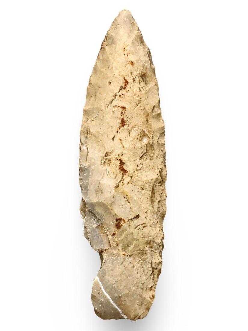 Authentic Ancient Native American Flint Arrowhead Prehistoric Artifact (1 of 2)