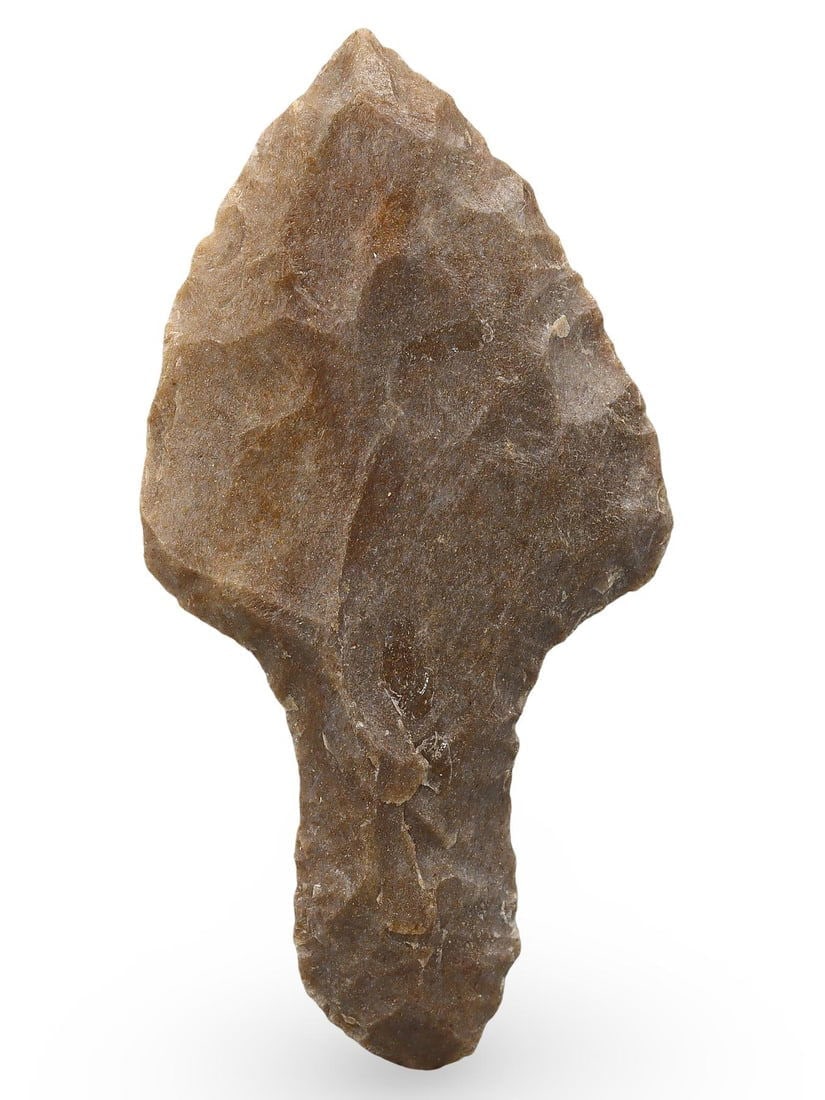 Authentic Ancient Native American Flint Arrowhead Prehistoric Artifact (1 of 2)