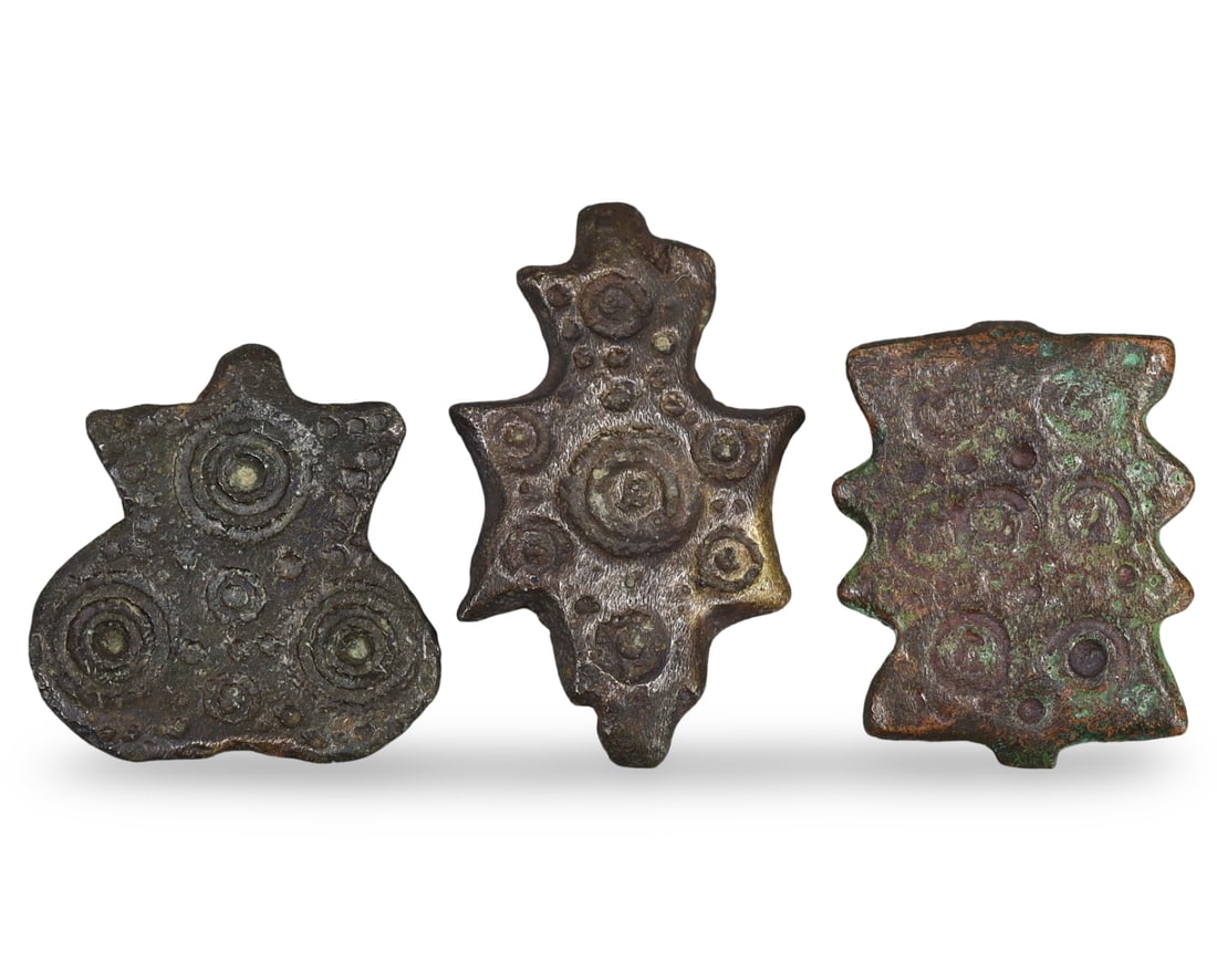 Lot of Ancient Roman - Medieval Viking Bronze Ornaments Artifacts: Lot of Ancient Roman - Medieval Viking Bronze Ornaments Artifacts