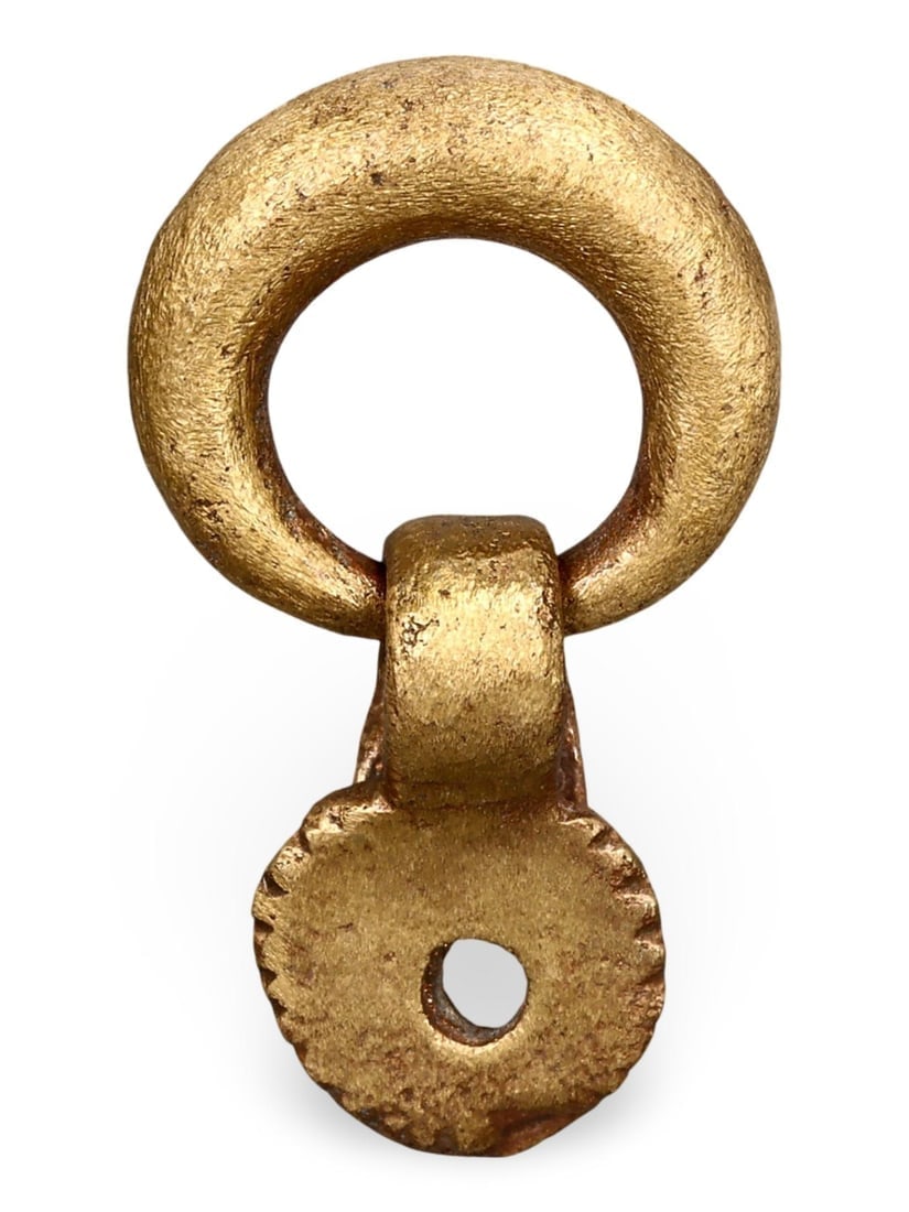 Ancient Roman Bronze Loop Artifact (1 of 2)
