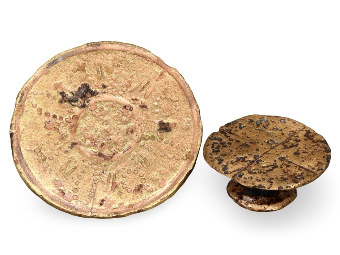 Ancient Medieval Europe Bronze Button Set (1 of 2)