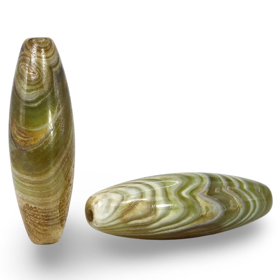 Post Medieval Indo-Himalayan Agate Beads, 17th-19th Century: Post Medieval Indo-Himalayan Agate Beads, 17th-19th Century