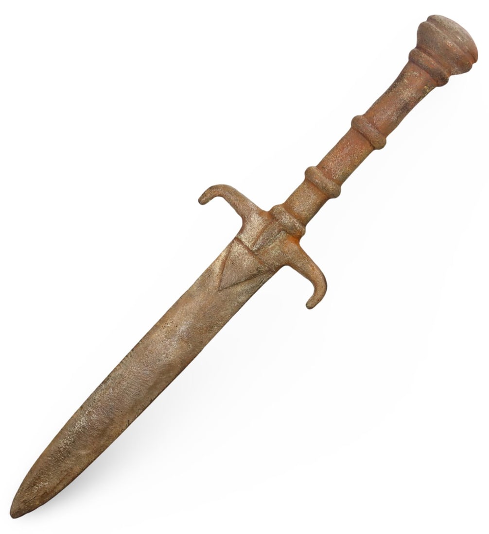 Post Medieval European Serpent-Handled Dagger Knife, 16th-19th Century (1 of 2)