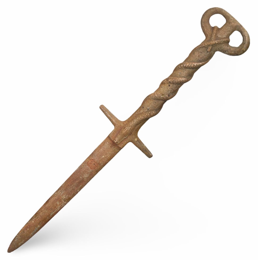 Post Medieval European Serpent-Handled Dagger Knife, 16th-19th Century (1 of 2)