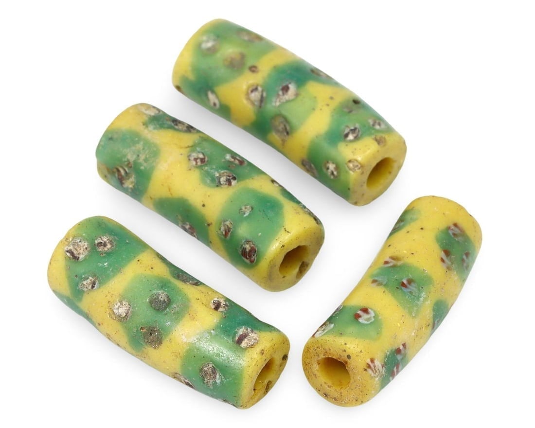 Post Medieval West African Venetian Millefiori Trade Beads, 19th Century: We are delighted to present an extraordinary collection of jewelry and artifacts spanning various historic European periods. Our selection ranges from Ancient Roman, Byzantine, and Early Medieval to L