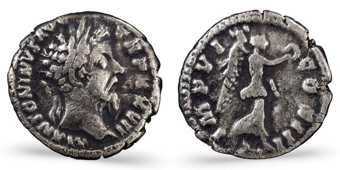 Authentic Ancient Roman Silver Denarius Coin, (18mm, 2.68g): We are delighted to present an extraordinary collection of jewelry and artifacts spanning various historic European periods. Our selection ranges from Ancient Roman, Byzantine, and Early Medieval to L