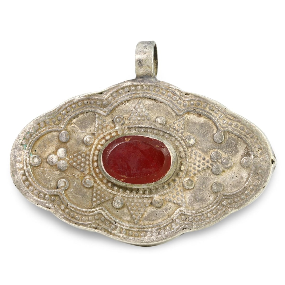 Antique Qajar Dynasty Intricate Pseudo Granulation Amulet Pendant: We are delighted to present an extraordinary collection of jewelry and artifacts spanning various historic European periods. Our selection ranges from Ancient Roman, Byzantine, and Early Medieval to L