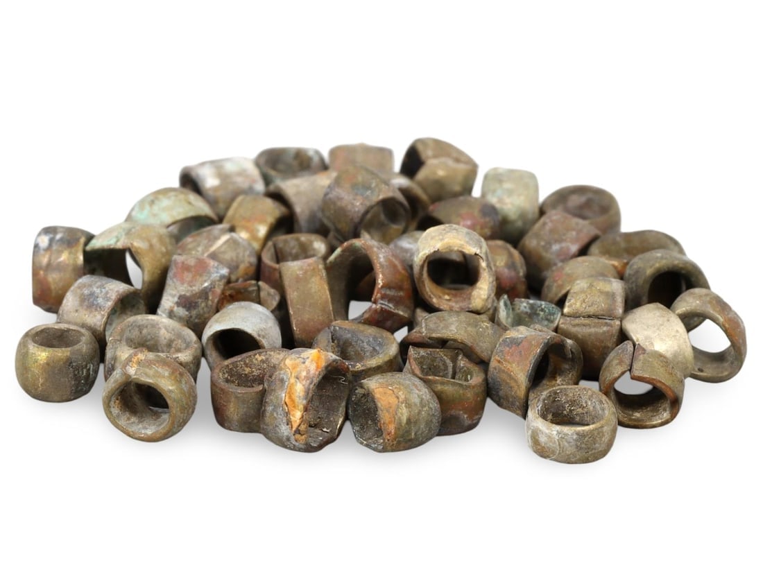 Medieval Eastern European Hacksilver Pseudo-Granulation Jewelry Beads, 9th-13th Century: We are delighted to present an extraordinary collection of jewelry and artifacts spanning various historic European periods. Our selection ranges from Ancient Roman, Byzantine, and Early Medieval to L