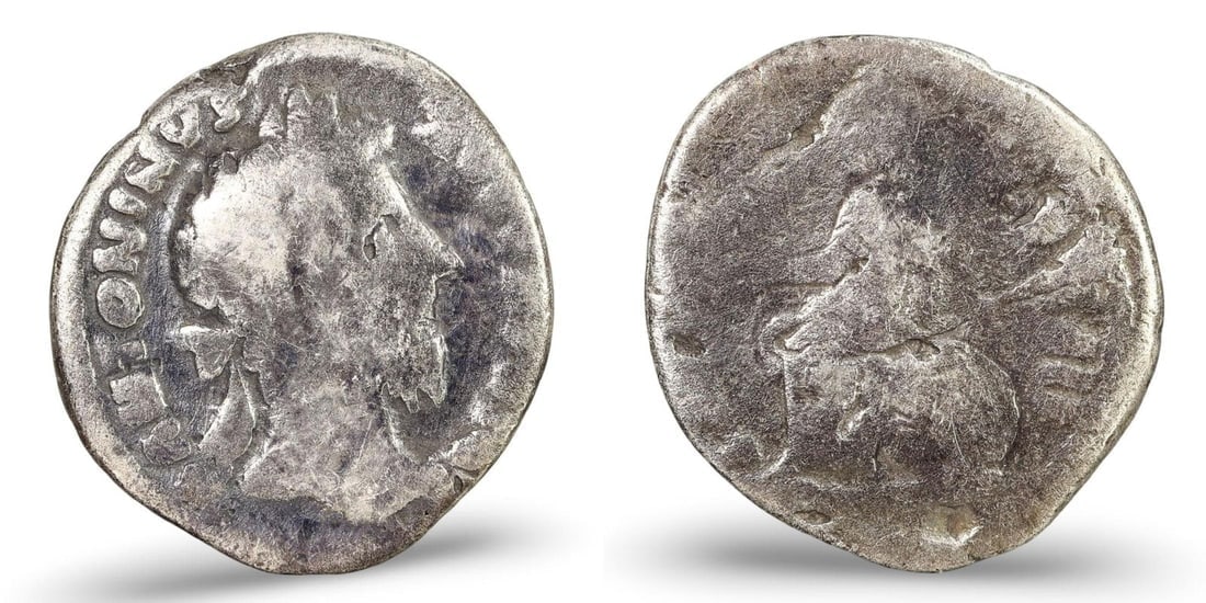 Authentic Ancient Roman Silver Denarius Coin, (17mm, 2.39g): We are delighted to present an extraordinary collection of jewelry and artifacts spanning various historic European periods. Our selection ranges from Ancient Roman, Byzantine, and Early Medieval to L