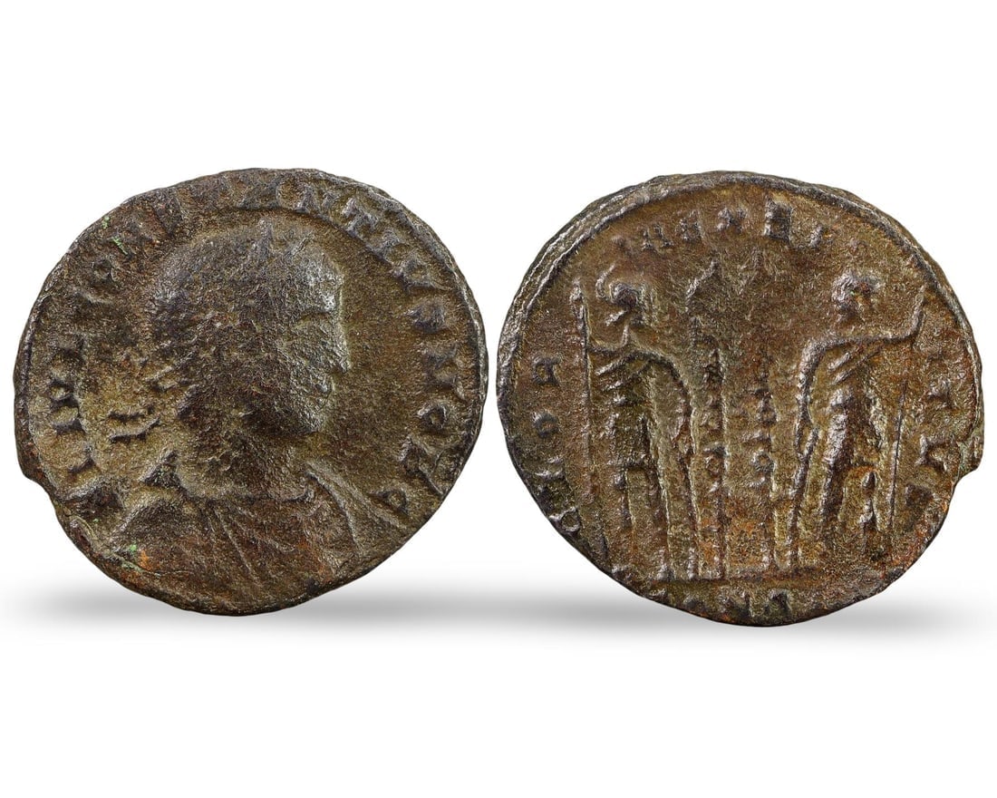 Premium Ancient Roman Emperor's Portrait and Mythological Scene Bronze Coin, (18mm, 1.98g) (1 of 3)