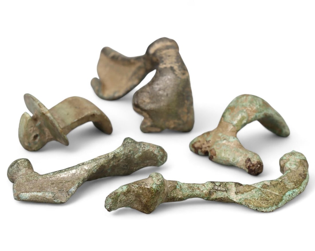 Lot of Ancient Roman Bronze Artifacts Relics - 1st-3rd Century CE (1 of 1)