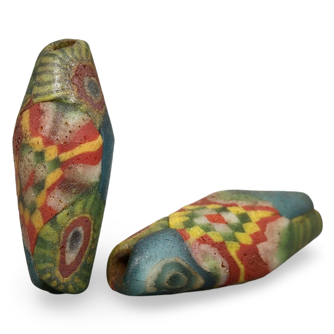 Antique Anglo-Saxon Eye Motif Glass Beads (1 of 1)