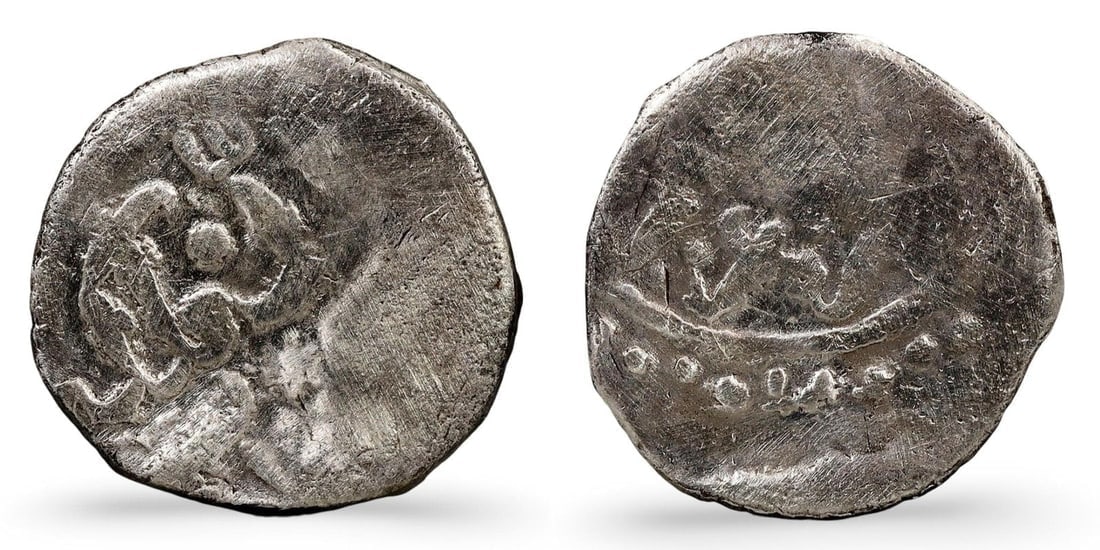 Antique Medieval Golden Horde Islamic Era Silver Coin, (9mm, 0.49g): Are you searching to buy authentic ancient coins, medieval relics, or antique jewelry for sale? Look no further! Our upcoming auction features an exceptional collection of authentic ancient Roman coin