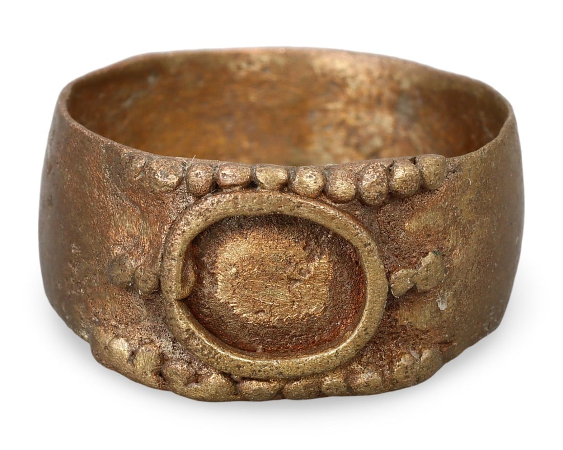 Authentic Ancient Medieval Viking / Celtic / Anglo-Saxon Bronze Ring, 11th-13th Century: Are you searching to buy authentic ancient coins, medieval relics, or antique jewelry for sale? Look no further! Our upcoming auction features an exceptional collection of authentic ancient Roman coin