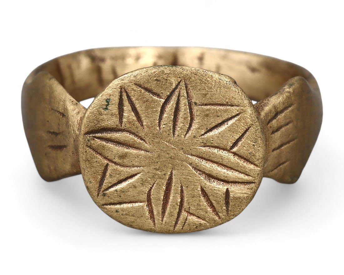 Authentic Premium Ancient Roman-Byzantine & Medieval Viking Era Ring, US 8.5 (1 of 2)