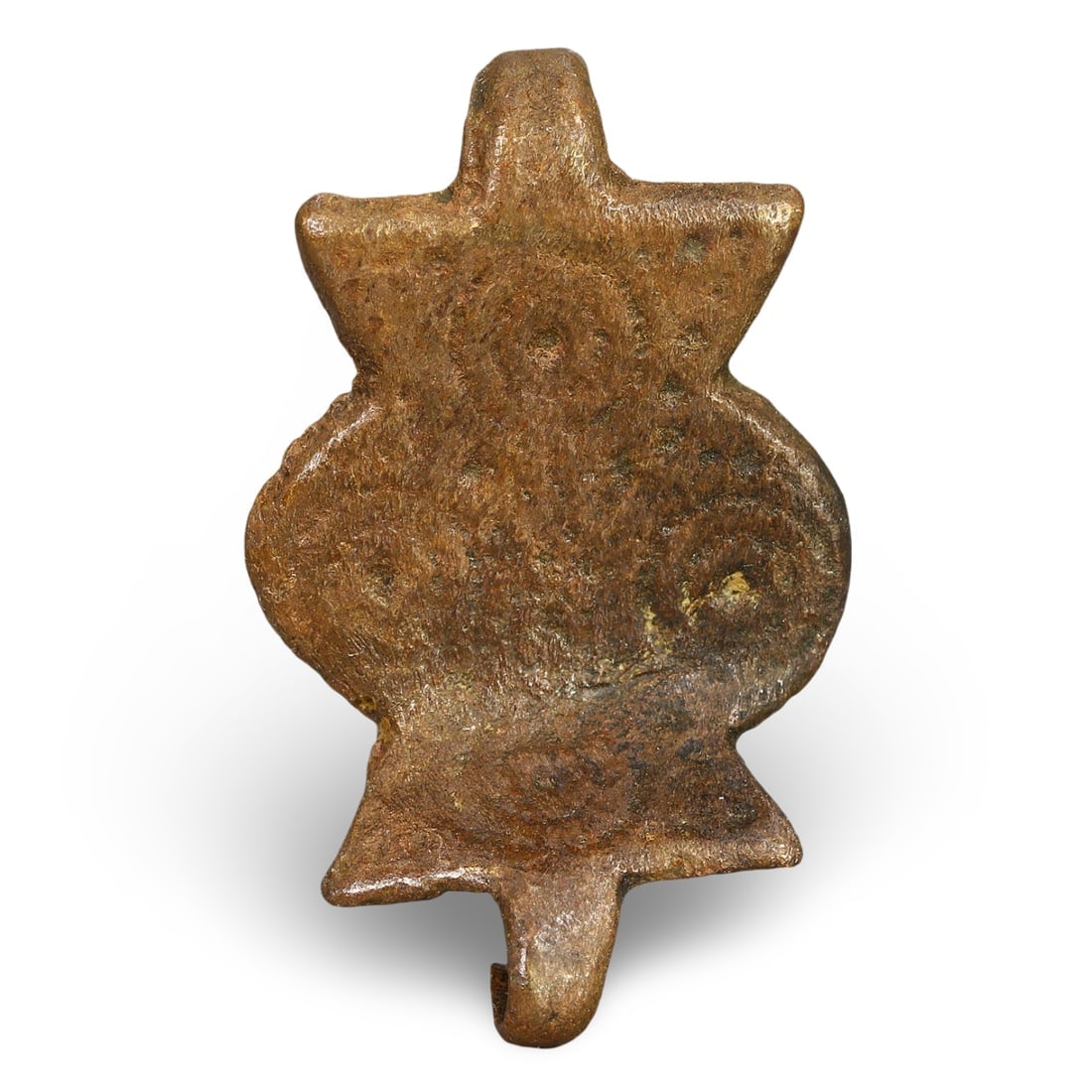 Medieval Norse Viking Bronze Openwork Pendant/Strap Fitting: NO RESERVE AUCTION running!! Our upcoming No Reserve Auction offers an incredible collection of authentic ancient Roman coins, Viking jewelry, and historical artifacts spanning millennia. This is a ra