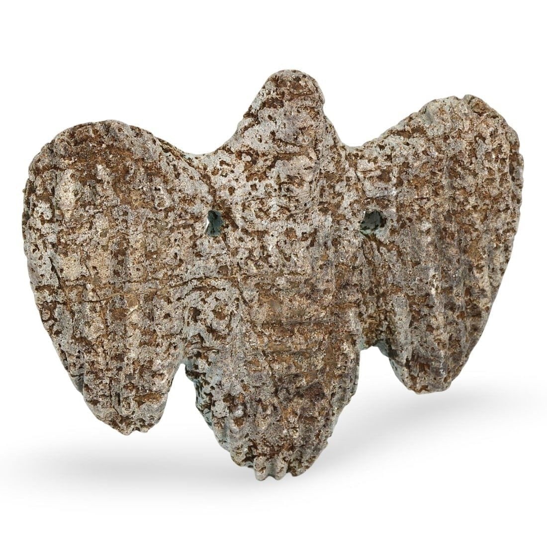 Ancient Egyptian Vulture with Spread Wings Figurine, Late Period-Ptolemaic Period (1 of 3)