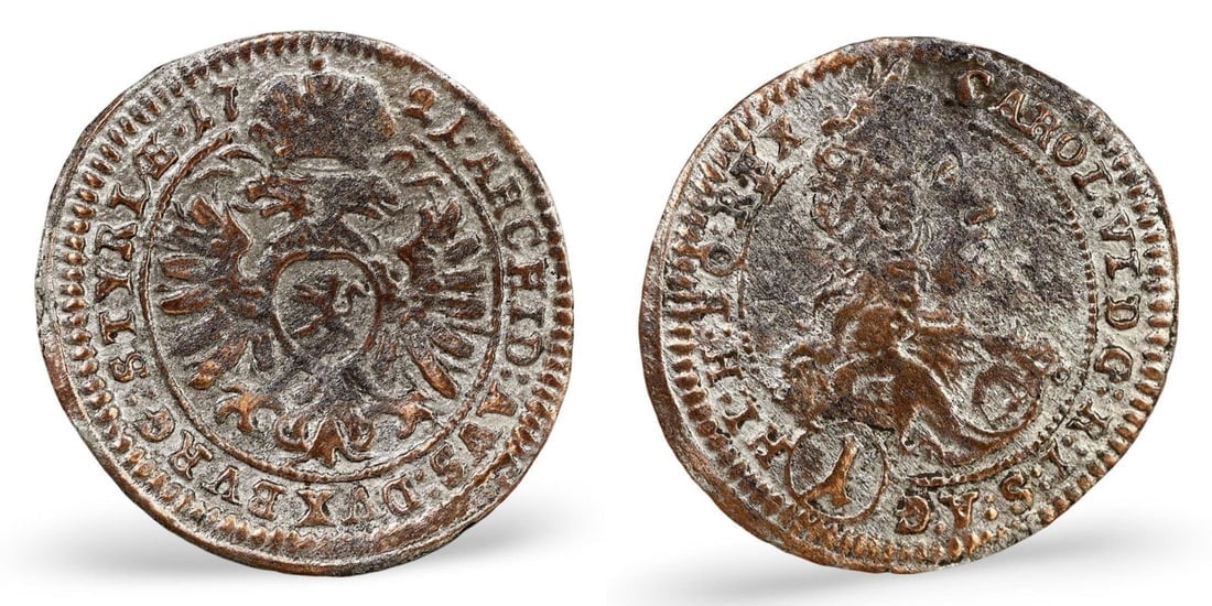 Antique Medieval European Billion Silver Coin (16mm, 0.67g) (1 of 3)