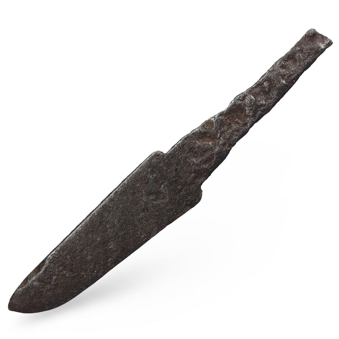 Ancient Germanic Iron Tanged Dagger Blade or Spearhead, 1st-8th Century (1 of 2)