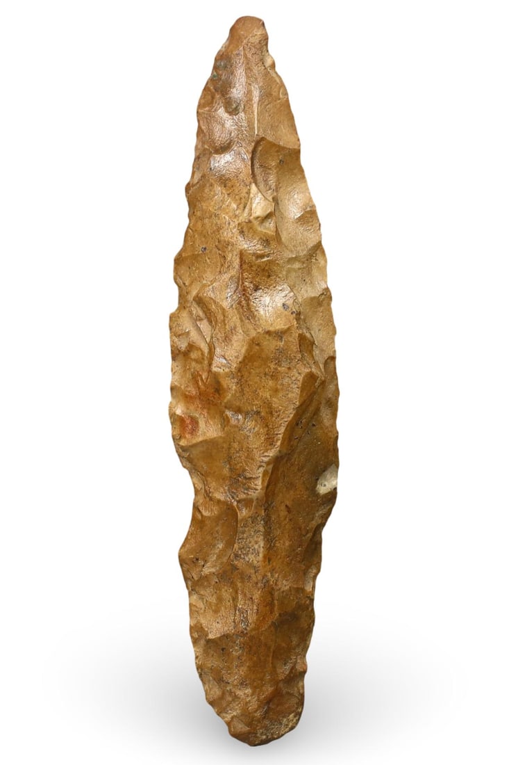 Authentic Ancient Native American Flint Arrowhead Prehistoric Artifact (1 of 2)