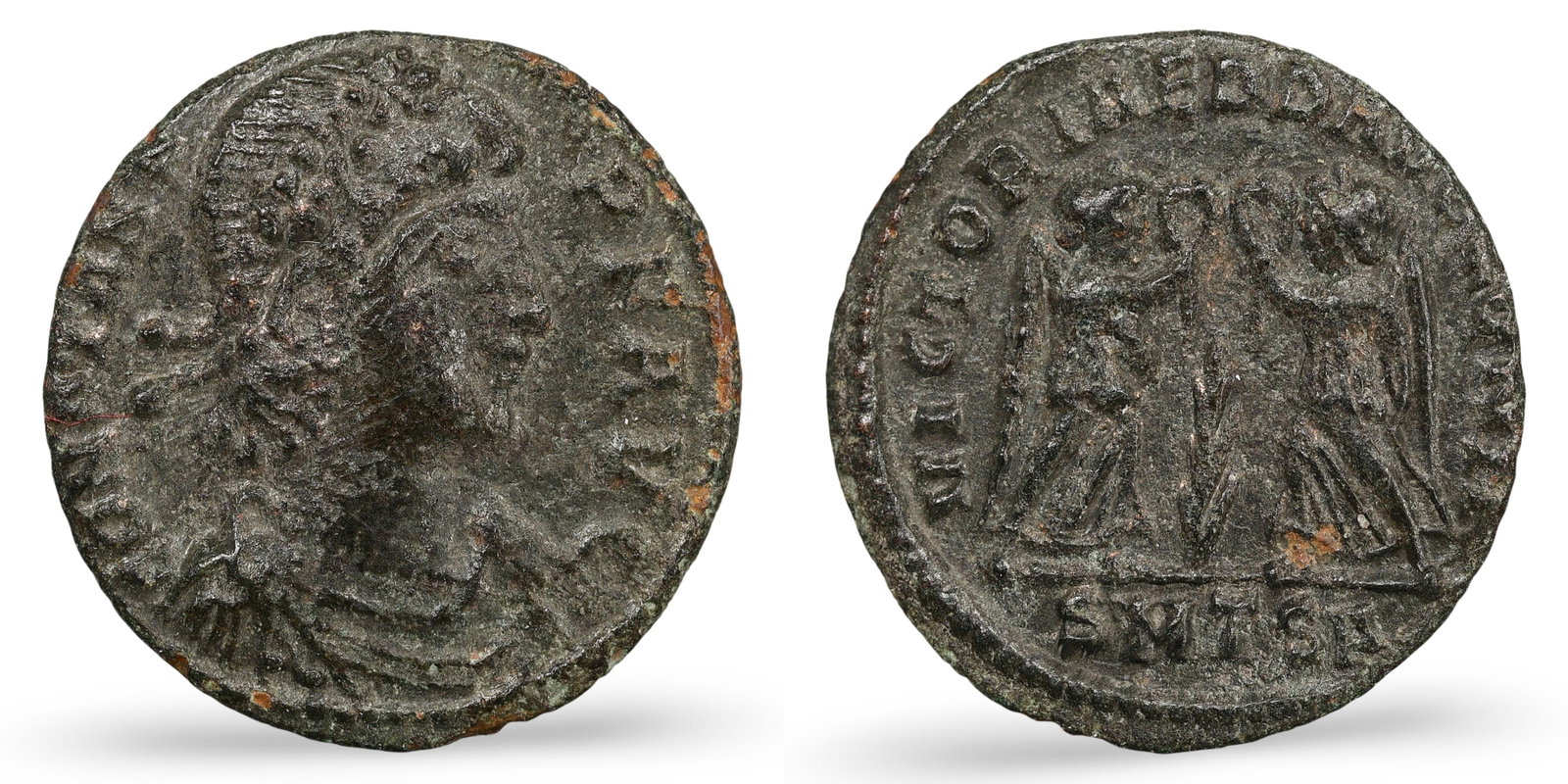 Exquisite Collection of Ancient Roman Symbolic Emperor Imagery Bronze Coin: NO RESERVE AUCTION running!! Our upcoming No Reserve Auction offers an incredible collection of authentic ancient Roman coins, Viking jewelry, and historical artifacts spanning millennia. This is a ra