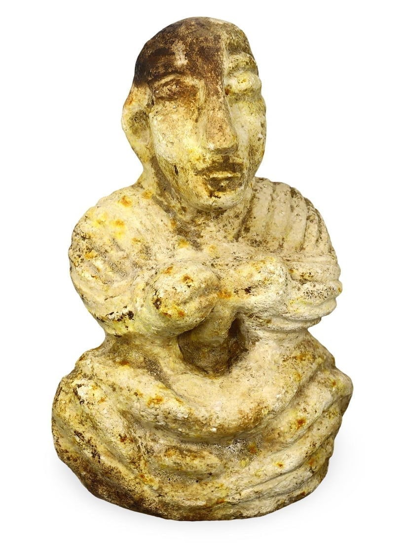 Ancient Middle Medieval Mongolian Folk Shamanism Idol Figurine, 11th-13th Century: Our highly anticipated Antique Auction, "Treasures of the Ancient and Medieval World," offering an unparalleled opportunity for collectors and history enthusiasts to acquire rare Ancient Artifacts for