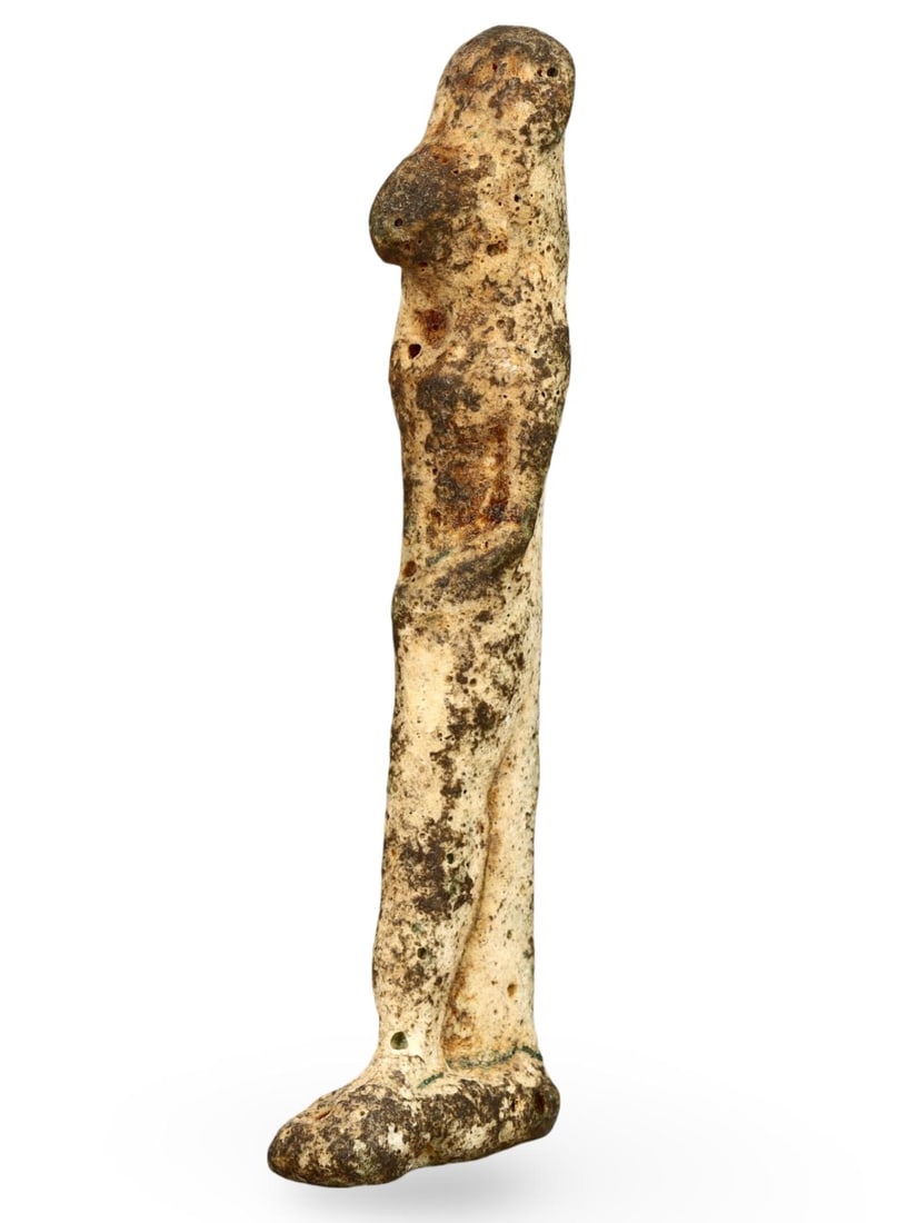 Antique Post Medieval Egyptian Grand Tour Goddess Figurine: Our highly anticipated Antique Auction, "Treasures of the Ancient and Medieval World," offering an unparalleled opportunity for collectors and history enthusiasts to acquire rare Ancient Artifacts for