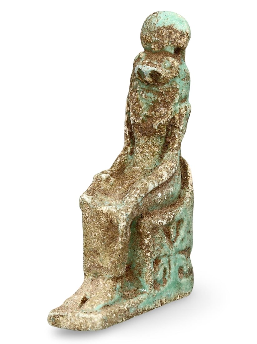 Antique Post Medieval Egyptian Grand Tour Goddess Figurine: Our highly anticipated Antique Auction, "Treasures of the Ancient and Medieval World," offering an unparalleled opportunity for collectors and history enthusiasts to acquire rare Ancient Artifacts for