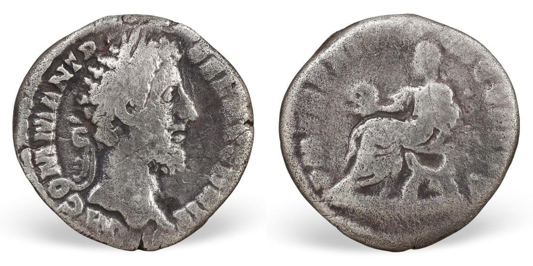 Authentic Ancient Roman Imperial Rome Portrait Relic Silver Denarius Coin (17mm, 2.38g): Our highly anticipated Antique Auction, "Treasures of the Ancient and Medieval World," offering an unparalleled opportunity for collectors and history enthusiasts to acquire rare Ancient Artifacts for