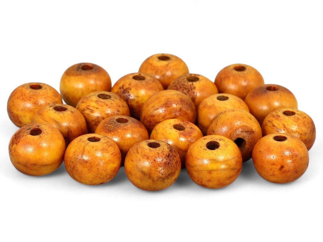 Exquisite Himalayan Antique Sino-Tibetan Petrified Wood Relics of Sacred Beads: Our highly anticipated Antique Auction, "Treasures of the Ancient and Medieval World," offering an unparalleled opportunity for collectors and history enthusiasts to acquire rare Ancient Artifacts for