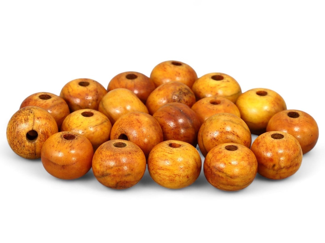 Exquisite Himalayan Antique Sino-Tibetan Petrified Wood Relics of Sacred Beads: Our highly anticipated Antique Auction, "Treasures of the Ancient and Medieval World," offering an unparalleled opportunity for collectors and history enthusiasts to acquire rare Ancient Artifacts for