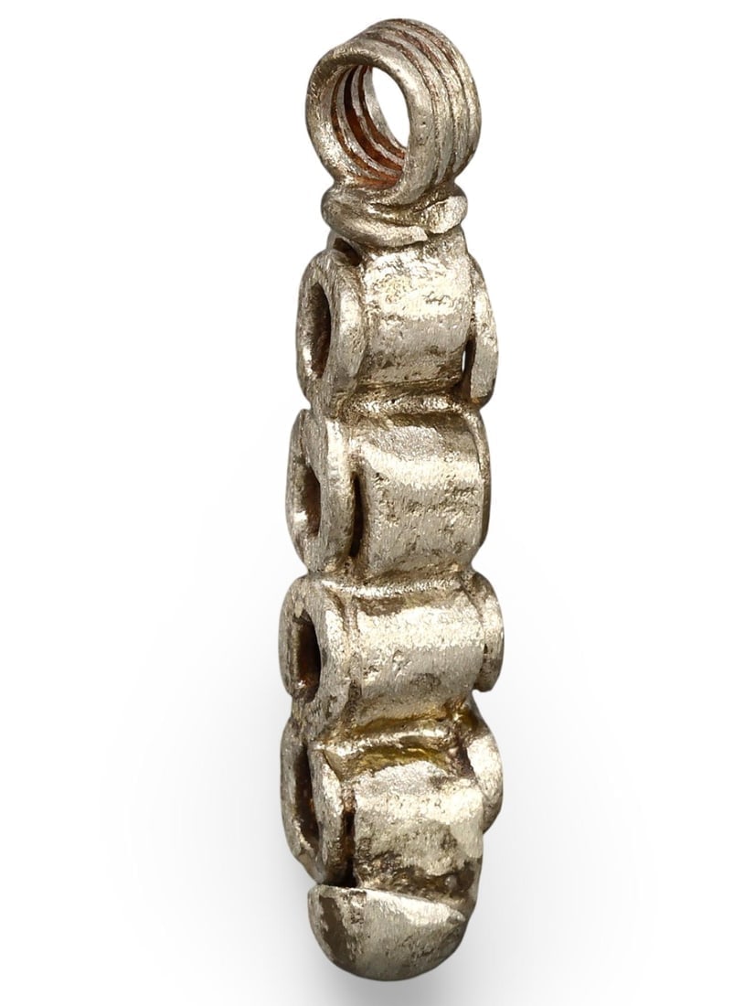 Ancient Medieval Viking Celtic Hacksilver Pendant Amulet, 11th-13th Century (1 of 2)