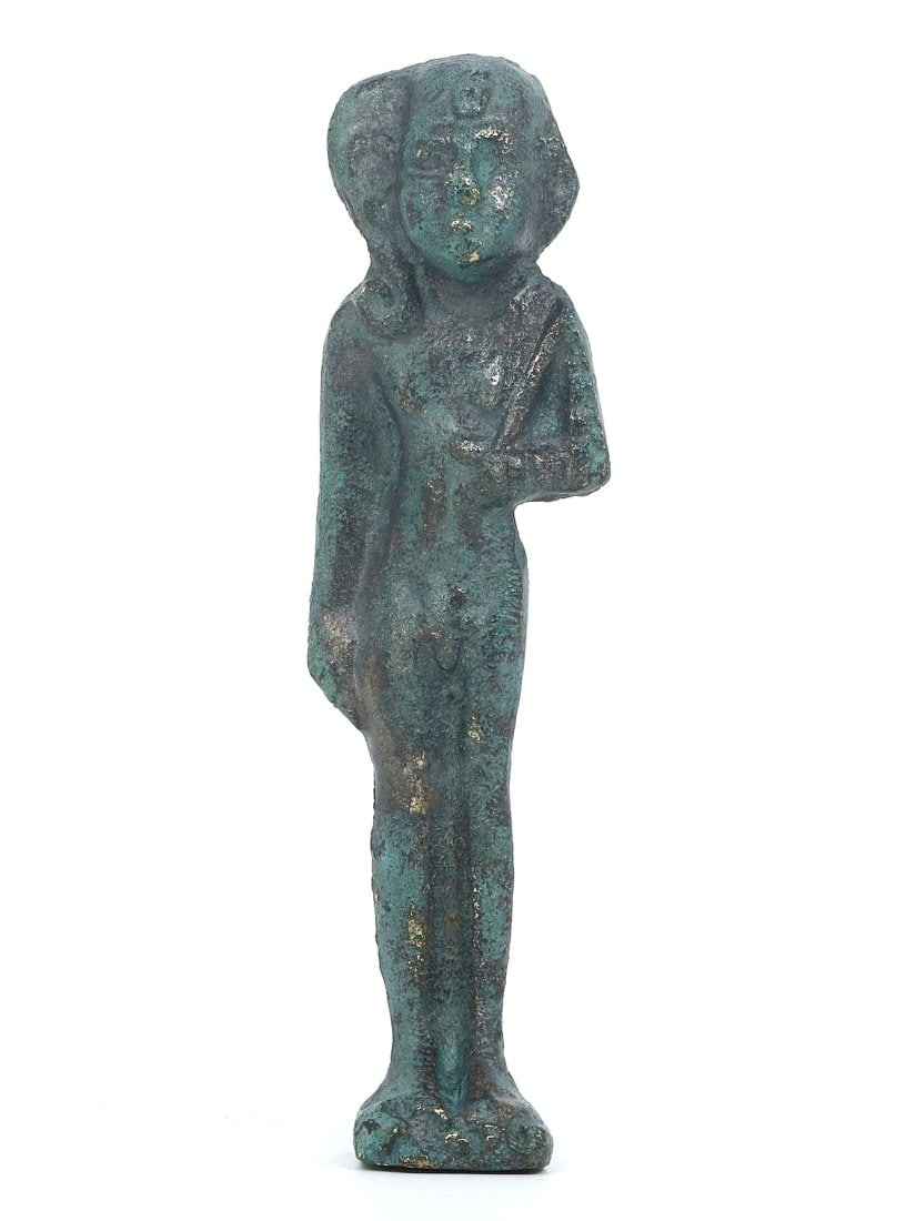 Antique Egyptian Grand Tour Statutte of  Bronze Statuette of Harpocrates, the God of Silence (1 of 4)