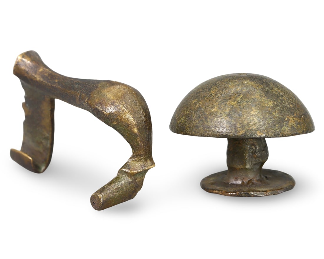 Lot of Ancient Roman - Medieval Viking Bronze Ornaments Artifacts: Our highly anticipated Antique Auction, "Treasures of the Ancient and Medieval World," offering an unparalleled opportunity for collectors and history enthusiasts to acquire rare Ancient Artifacts for