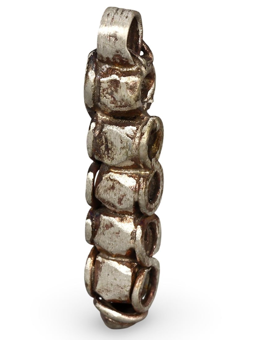 Ancient Medieval Viking Celtic Hacksilver Pendant Amulet, 11th-13th Century (1 of 2)