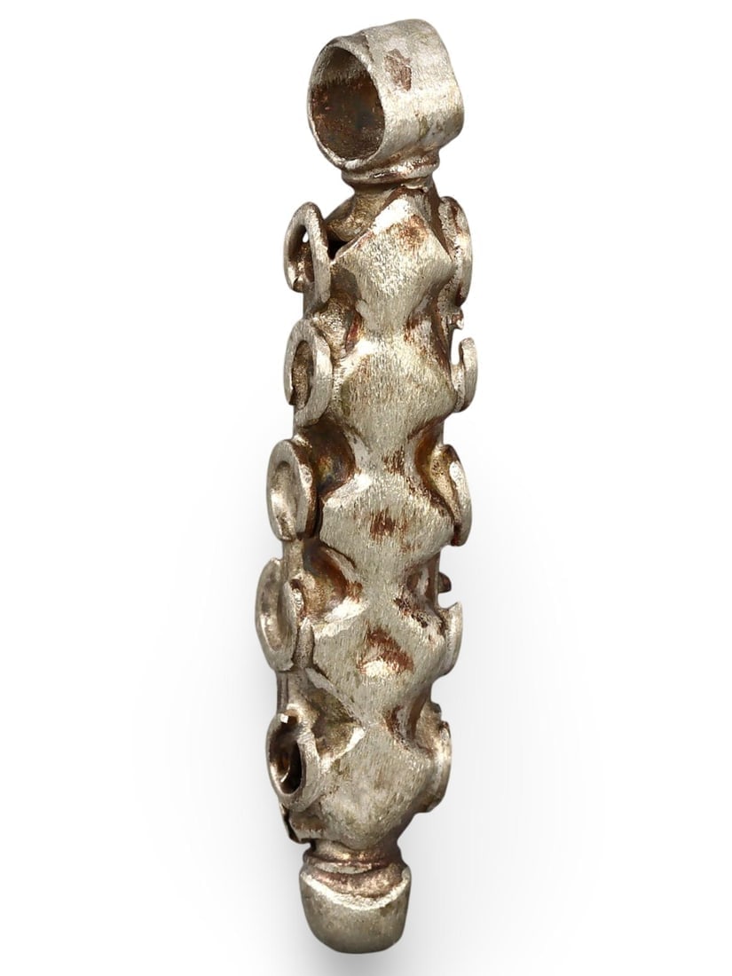 Ancient Medieval Viking Celtic Hacksilver Pendant Amulet, 11th-13th Century (1 of 2)