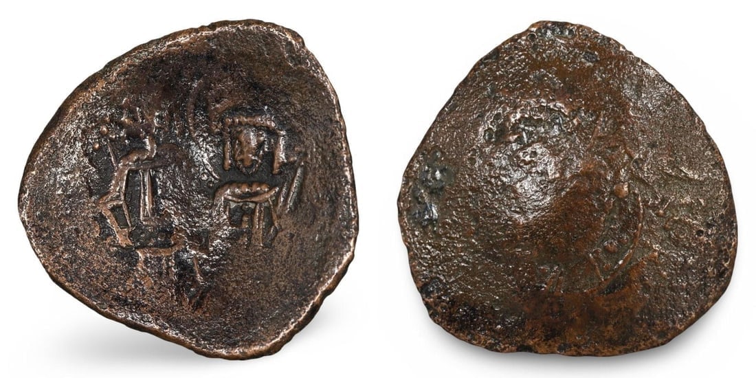 Ancient Byzantine Follis of Christ Coin (23mm, 2.97g): Our highly anticipated Antique Auction, "Treasures of the Ancient and Medieval World," offering an unparalleled opportunity for collectors and history enthusiasts to acquire rare Ancient Artifacts for