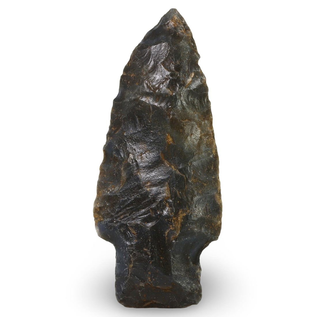 Authentic Ancient Native American Flint Arrowhead Prehistoric Artifact: Our highly anticipated Antique Auction, "Treasures of the Ancient and Medieval World," offering an unparalleled opportunity for collectors and history enthusiasts to acquire rare Ancient Artifacts for