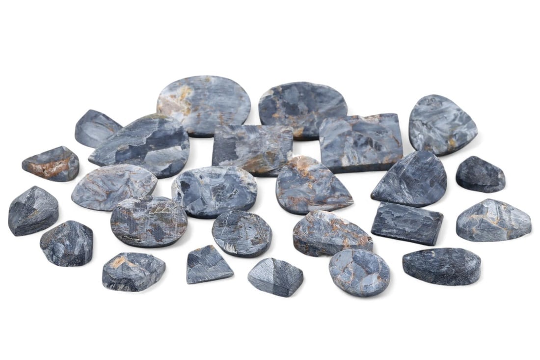 Collection of Rare, Pre-Shaped Natural Pietersite Preform Rough Gems, Ready for Masterful: Our highly anticipated Antique Auction, "Treasures of the Ancient and Medieval World," offering an unparalleled opportunity for collectors and history enthusiasts to acquire rare Ancient Artifacts for