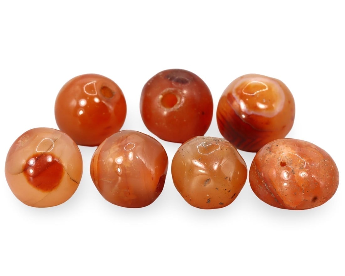 Antique Sino-Mongolian Carnelian Beads: Our highly anticipated Antique Auction, "Treasures of the Ancient and Medieval World," offering an unparalleled opportunity for collectors and history enthusiasts to acquire rare Ancient Artifacts for
