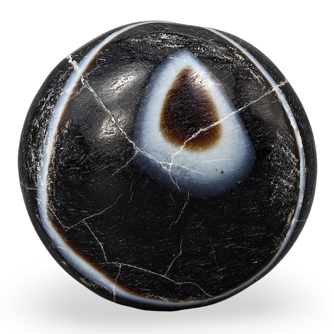 Antique Tribal Sino-Tibetan Agate Luk Mik Goat Eye Bead: Our highly anticipated Antique Auction, "Treasures of the Ancient and Medieval World," offering an unparalleled opportunity for collectors and history enthusiasts to acquire rare Ancient Artifacts for