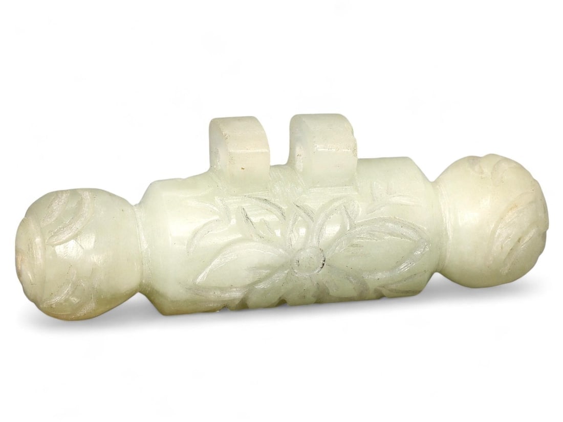 Antique Medieval Golden Horde Nephrite Jade Tubular Amulet Pendant: Our highly anticipated Antique Auction, "Treasures of the Ancient and Medieval World," offering an unparalleled opportunity for collectors and history enthusiasts to acquire rare Ancient Artifacts for