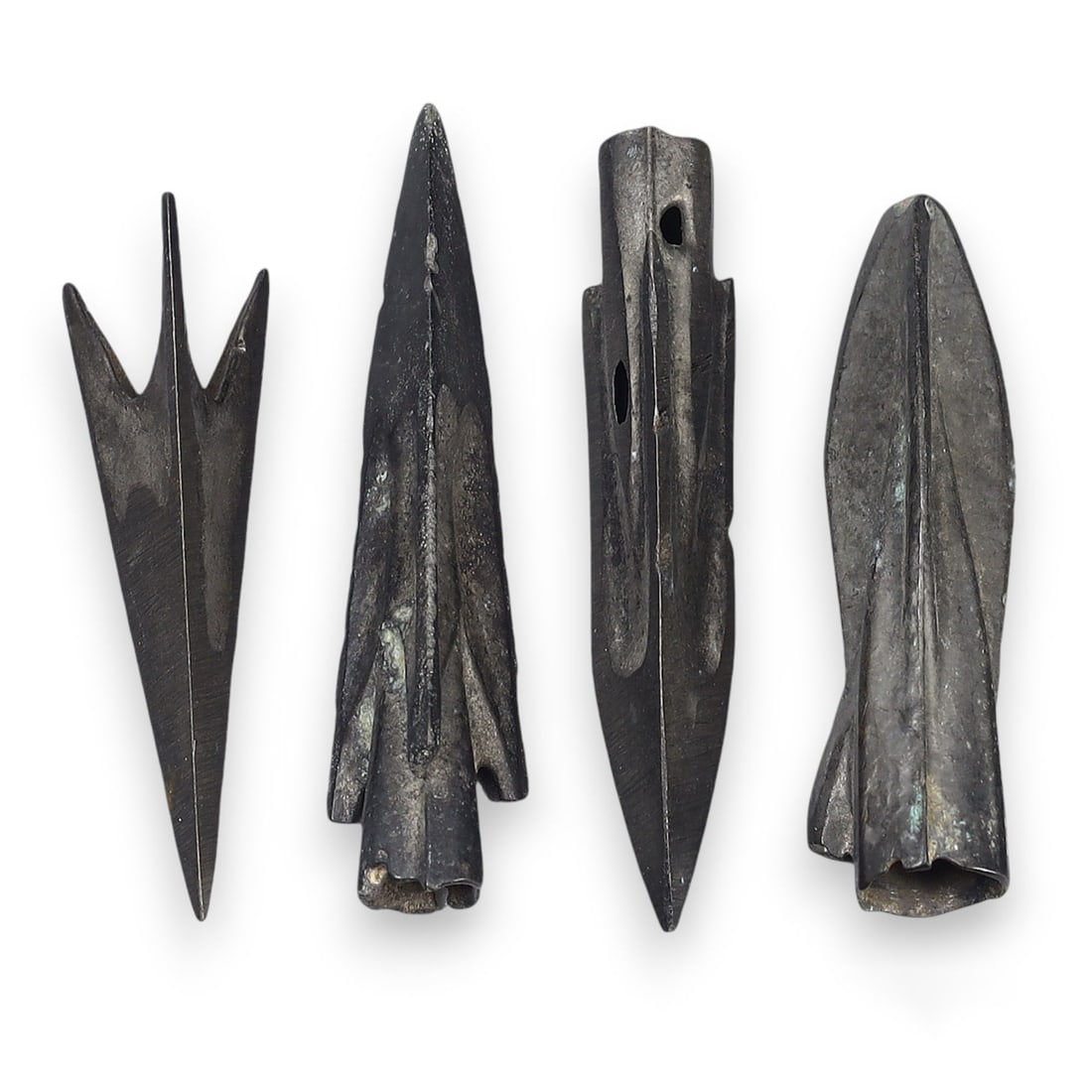 Nomadic Scythian Bronze Arrowhead Set Prehistoric Warrior Archery Relics (1 of 1)