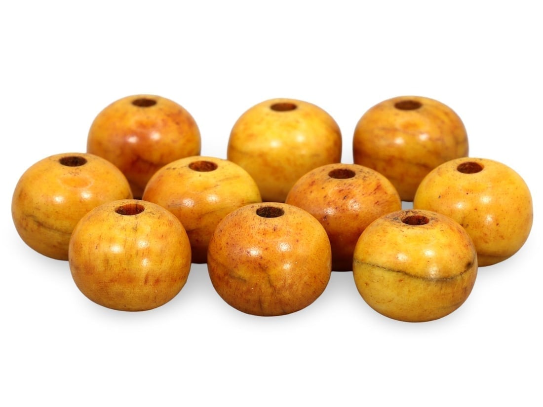 Exquisite Himalayan Antique Sino-Tibetan Petrified Wood Relics of Sacred Beads: Our highly anticipated Antique Auction, "Treasures of the Ancient and Medieval World," offering an unparalleled opportunity for collectors and history enthusiasts to acquire rare Ancient Artifacts for