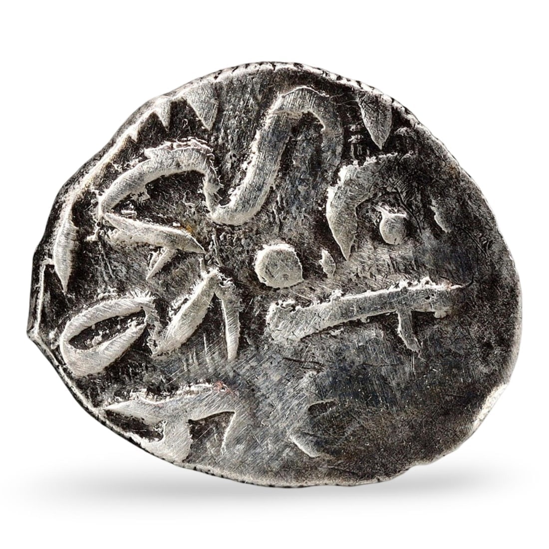 Antique Medieval Golden Horde Islamic Era Silver Coin, (9mm, 0.30g): Our highly anticipated Antique Auction, "Treasures of the Ancient and Medieval World," offering an unparalleled opportunity for collectors and history enthusiasts to acquire rare Ancient Artifacts for