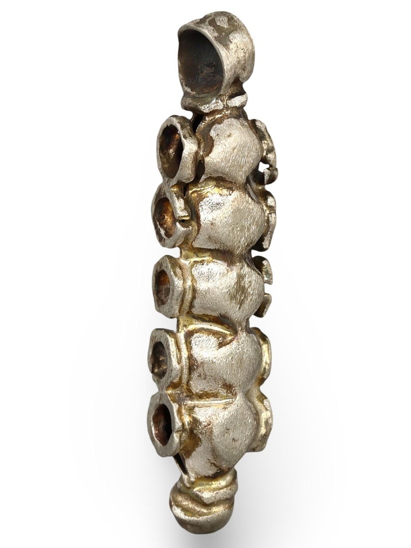 Ancient Medieval Viking Celtic Hacksilver Pendant Amulet, 11th-13th Century (1 of 2)