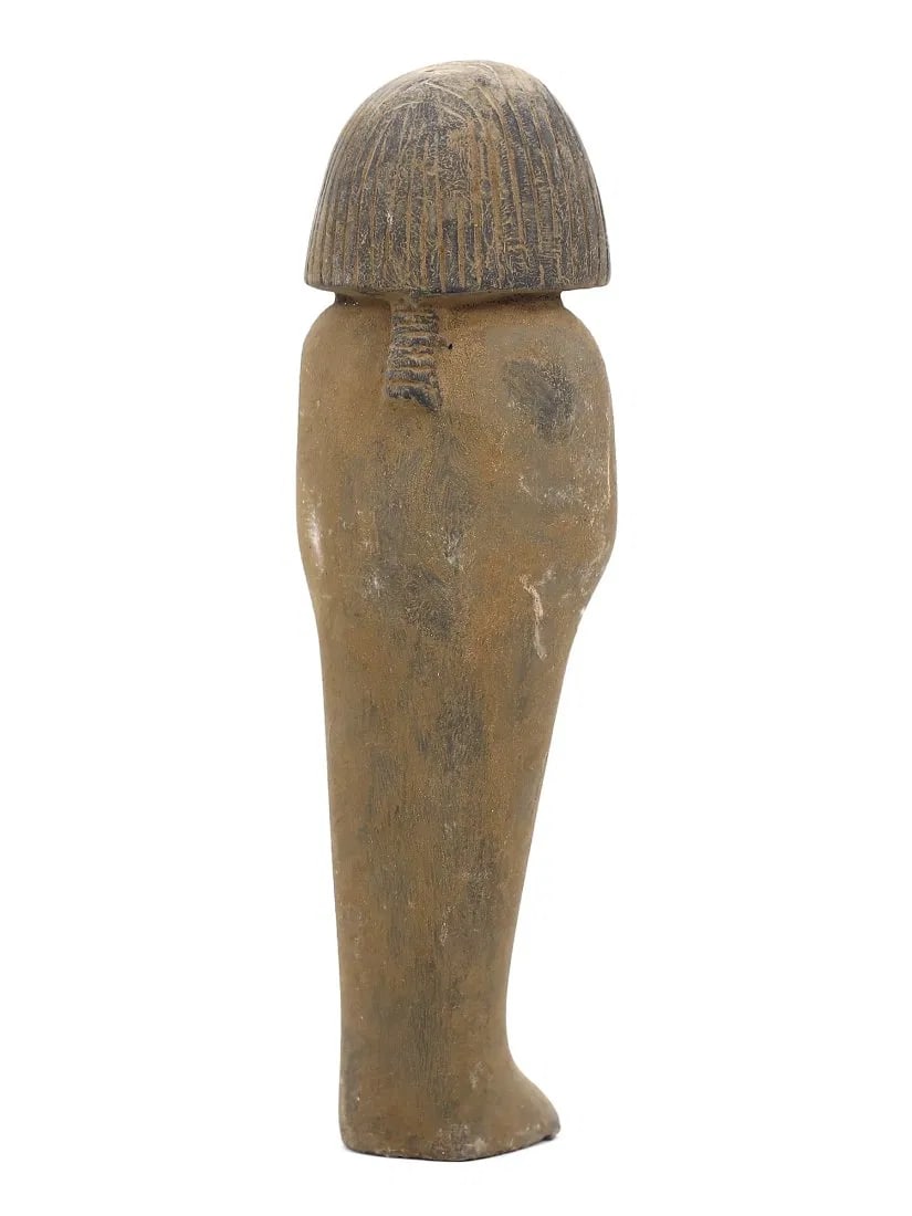 Egyptian Grand Tour Painted Stone Shabti Figure Statuette: Our highly anticipated Antique Auction, "Treasures of the Ancient and Medieval World," offering an unparalleled opportunity for collectors and history enthusiasts to acquire rare Ancient Artifacts for