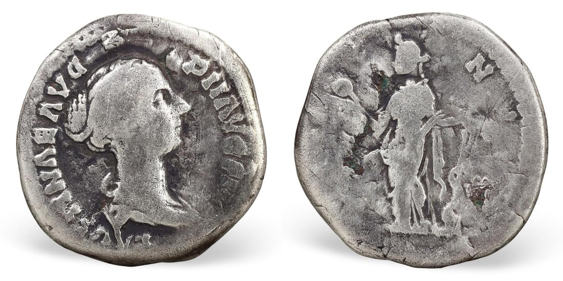 Authentic Ancient Roman Imperial Rome Portrait Relic Silver Denarius Coin (17mm, 2.57g): Our highly anticipated Antique Auction, "Treasures of the Ancient and Medieval World," offering an unparalleled opportunity for collectors and history enthusiasts to acquire rare Ancient Artifacts for
