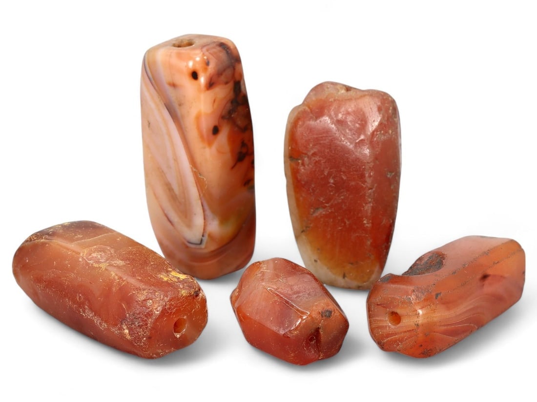 Antique Indo-Pacific Carnelian Beads Collection: Our highly anticipated Antique Auction, "Treasures of the Ancient and Medieval World," offering an unparalleled opportunity for collectors and history enthusiasts to acquire rare Ancient Artifacts for